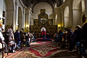 La visita alla chiesa ortodossa usata come rifugio dai partigiani