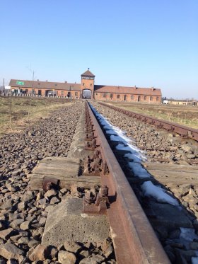 Binari ad Auschwitz-Birkenau 