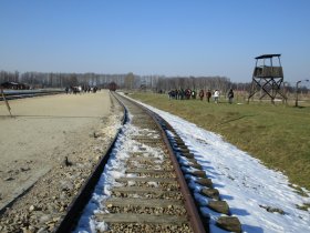 La rampa ad Auschwitz-Birkenau
